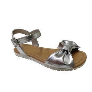 Girls sandals- silver